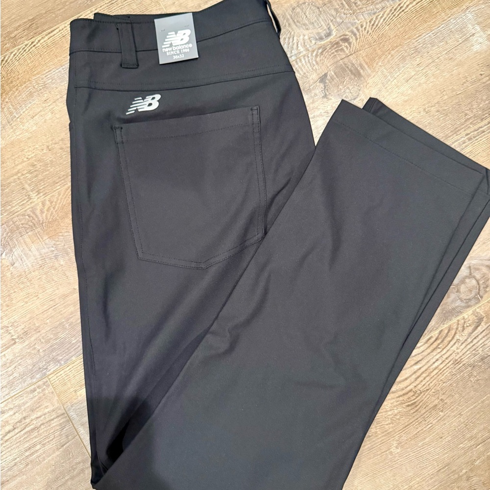 New Balance Men's Charcoal Chinos